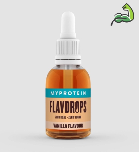 Bottle of Myprotein Zero-Calorie Flavdrop