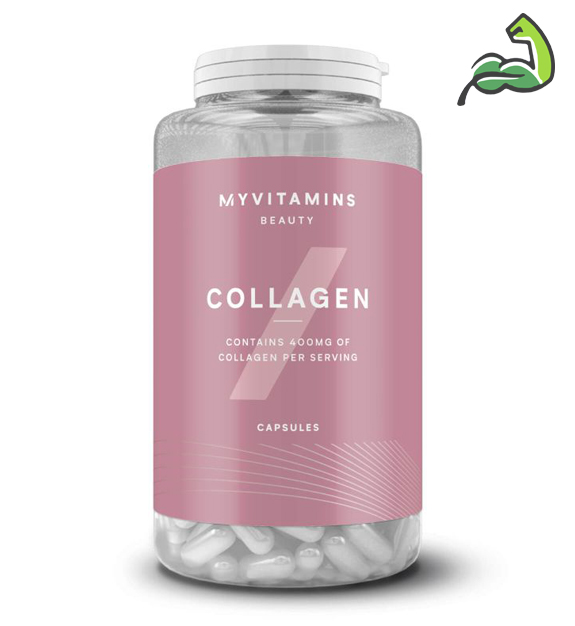 Bottle of Myvitamins Collagen Capsules