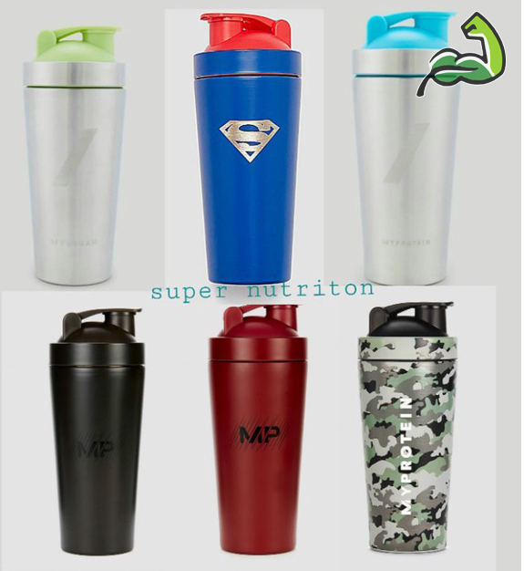 All available colors of the Pro Metal Shaker