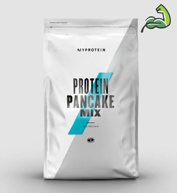 Protein Pancake Mix in pouch packaging