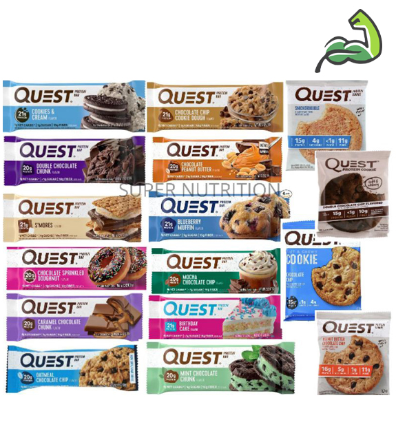 Quest Protein Bar and Cookie