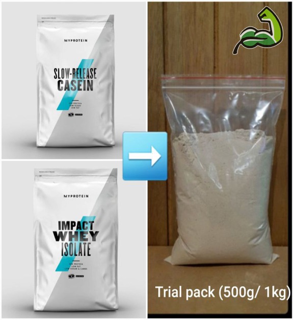 Slow Release Casein Trial Pack pouch